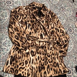 Macy’s Leopard Jacket